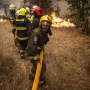 Vatrogasci rade da ugasi požar u Pumankue, 140 km južno od Santiaga