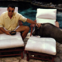 Džordž Kluni i njegova svinja Maks