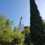 Zvonik, s kipom svete Eufemije, najviši je u Istri, visok je preko 62 m, a širina pri dnu mu je 8,66 m