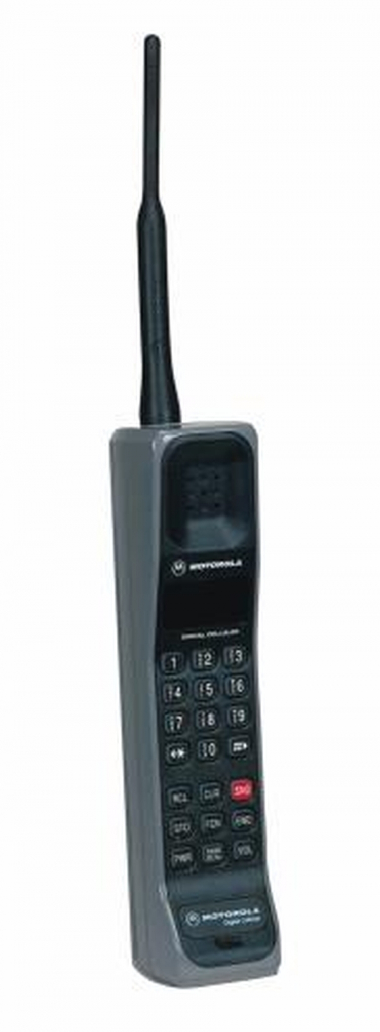 1992. godina - Motorola International 3200 / Prvi mobilni telefon sa digitalnim signalom.