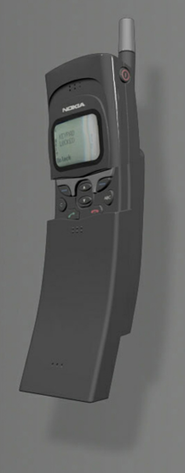 1996. godina - Nokia 8110 / Zbog svog izgleda bio poznat pod nadimkom "Banana", postao popularan zbog prvog nastavka filma "Matrix".