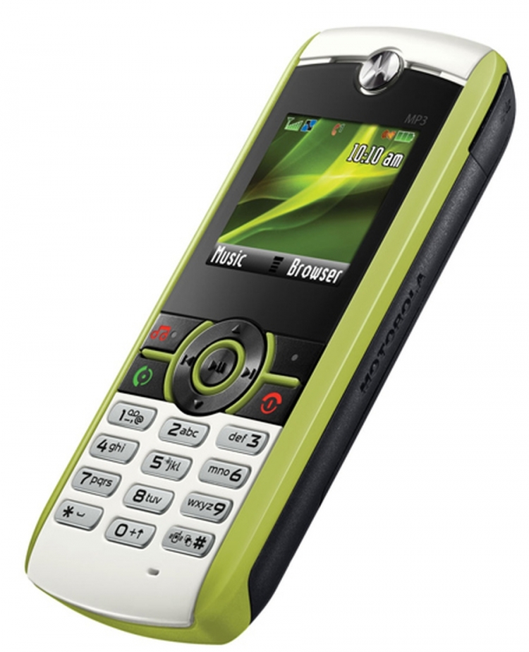 2009. godina - Motorola Renew / Eko telefon - u potpunosti napravljen od recikliranih materijala.
