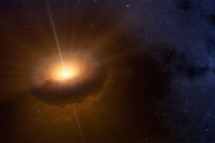 Neobična nebeski objekat pod nazivom CKS330 je prvi put otkrivena kao izvor Kszraka svetlosti u 2009.