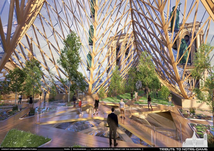 Belgijski arhitekta Vensan Kalebo predlaže novo lice za 21. vijek - izgradnju eko-tornja, koji bi proizvodio energiju za čitavu katedralu